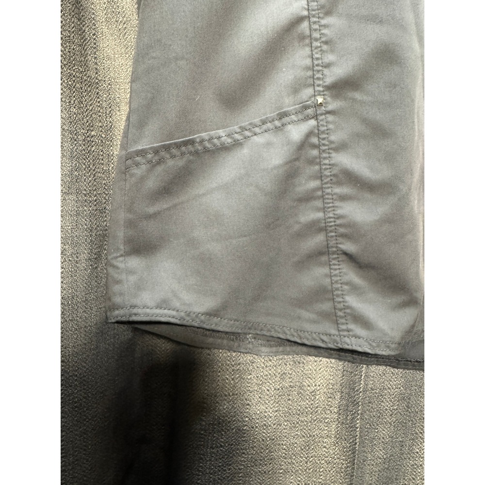 ScrubStar Ultimate Grey Scrub Top V-Neck Short Sleeve Workwear Uniform Top XL‎ - Picture 3 of 8